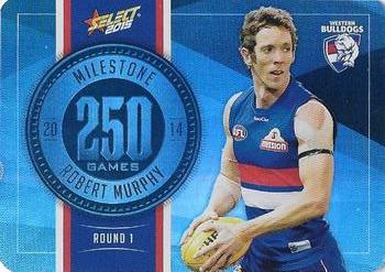 2015 Select AFL Champions - Milestone Game Foils #MG91 Robert Murphy Front